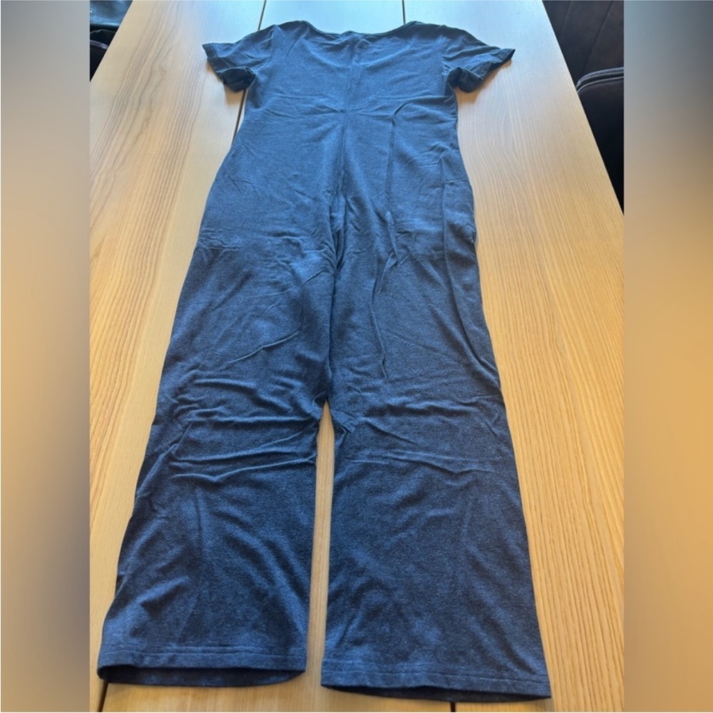 Smash + Tess blueish grey  Jumpsuit xxs wide leg - Picture 3 of 6